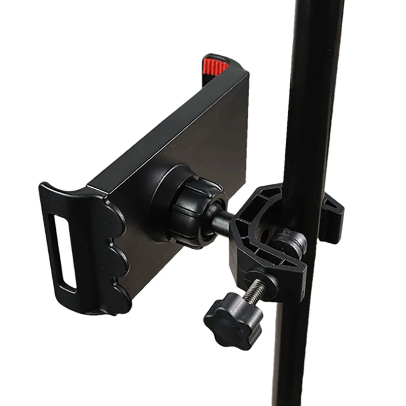 Universal 360° Rotating Phone Holder & Microphone Stand