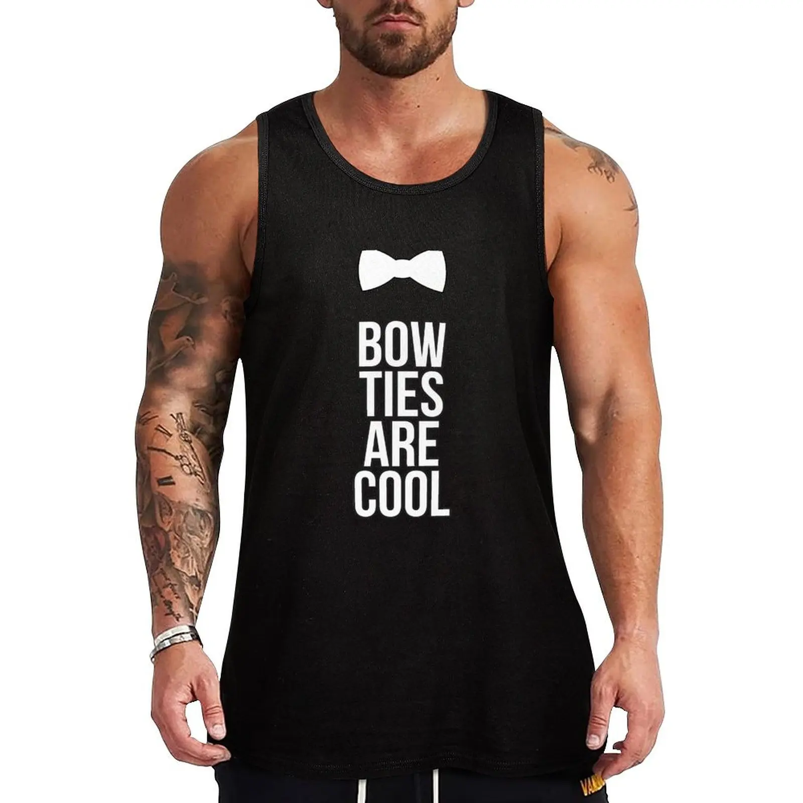 

Bow Ties Are Cool Tank Top t-shirt gym man Men's gym clothing