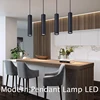 Pendant Lamp LED Ceiling Chandelier Modern 2024 Lustre Living Room Kitchen Dining Light 160-300mm Luxury Long Tube Hanging Lamps 1