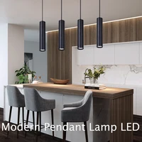 Pendant Lamp LED Ceiling Chandelier Modern 2024 Lustre Living Room Kitchen Dining Light 160-300mm Luxury Long Tube Hanging Lamps 1