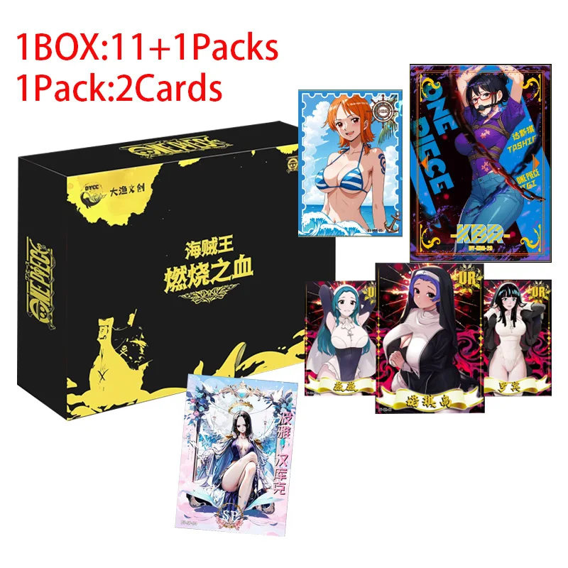 

The Latest ONE PIECE Burning Blood Card Nami Nico Robin Classic Character Sexy Return to Diverse Gameplay Card Toy Gifts