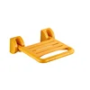 Manufacturer wall mounted shower chair folding shower seat ABS material shower stool seat for elderly 5