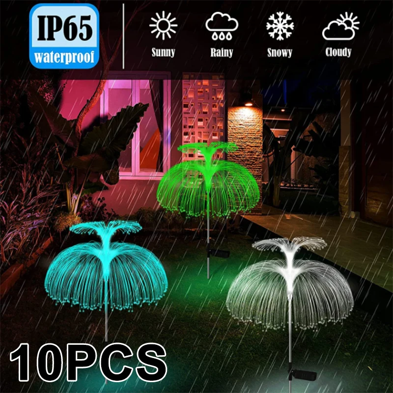 Double Layer Solar Jellyfish Lights Outdoor Lighting Jellyfish Lawn