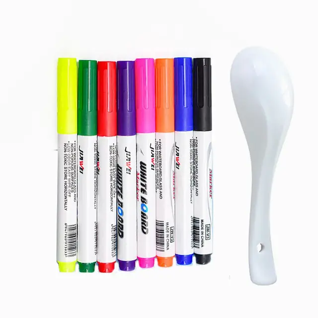 8 colors with spoon