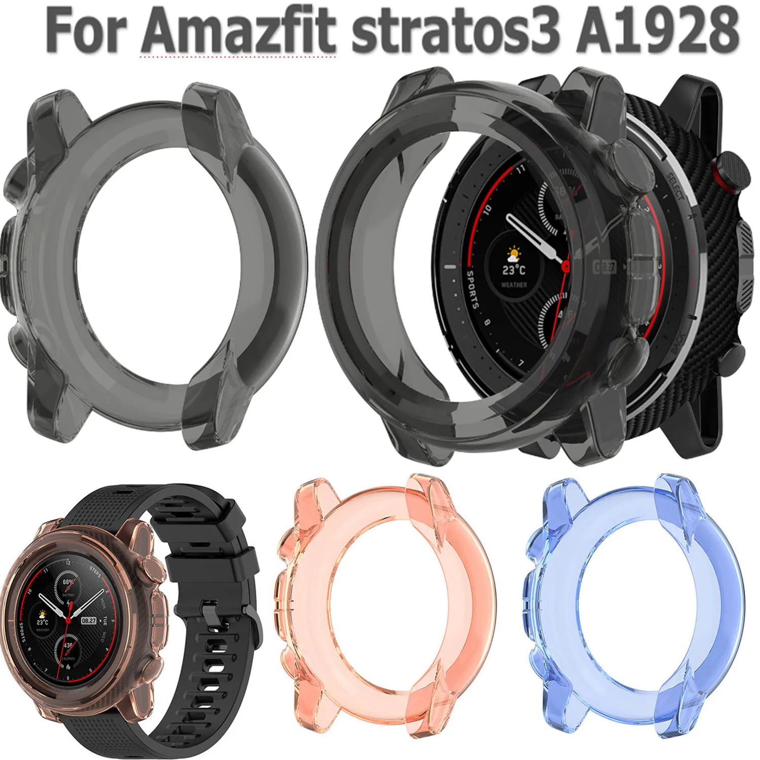 Sport Watch Protective Case for Huami Amazfit stratos3 Smart