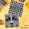STEREOSCOPIC Patterns Coloring Book for Adults Cute Drawing Book Perfect Gift for Party and Birthday 5
