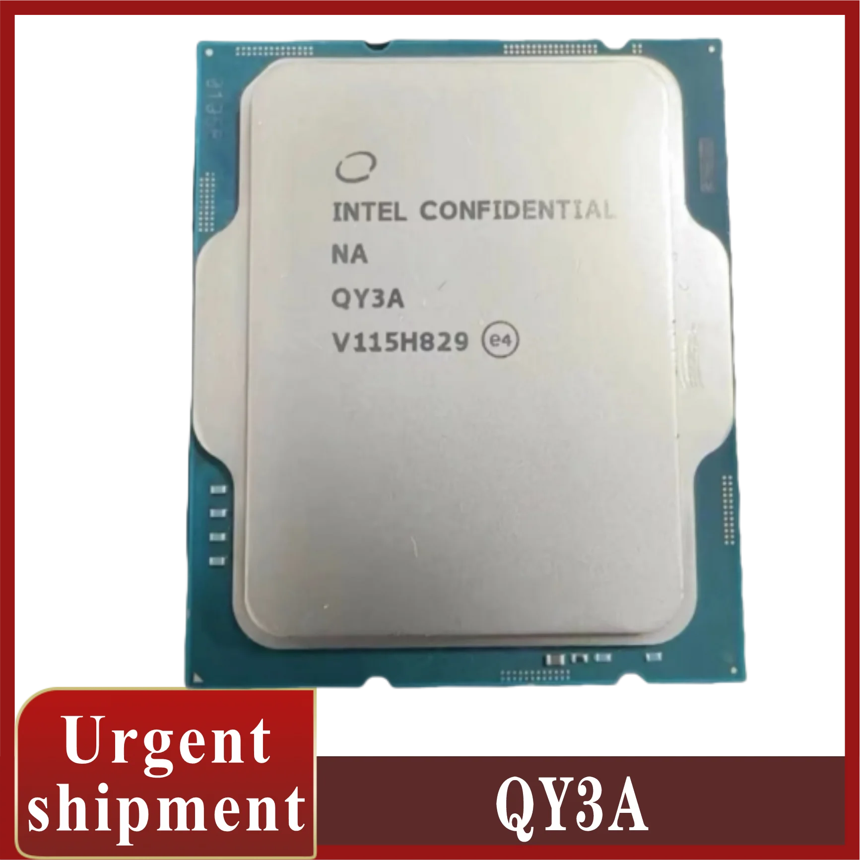 인텔 12 세대 QY3A i9 12900 ES 비 디스플레이 1700 핀 CPU, 16 코어, 24 스레드, 4.6 RF, 65W 전력 소비