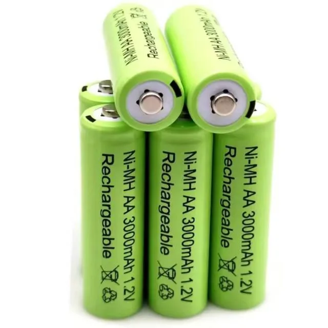 1~12PCS 100% Original AAA 3000 MAh 1.2 V Quality Rechargeable Battery AAA 3000 MAh Ni-MH Rechargeable 1.2 V 3A Battery 2