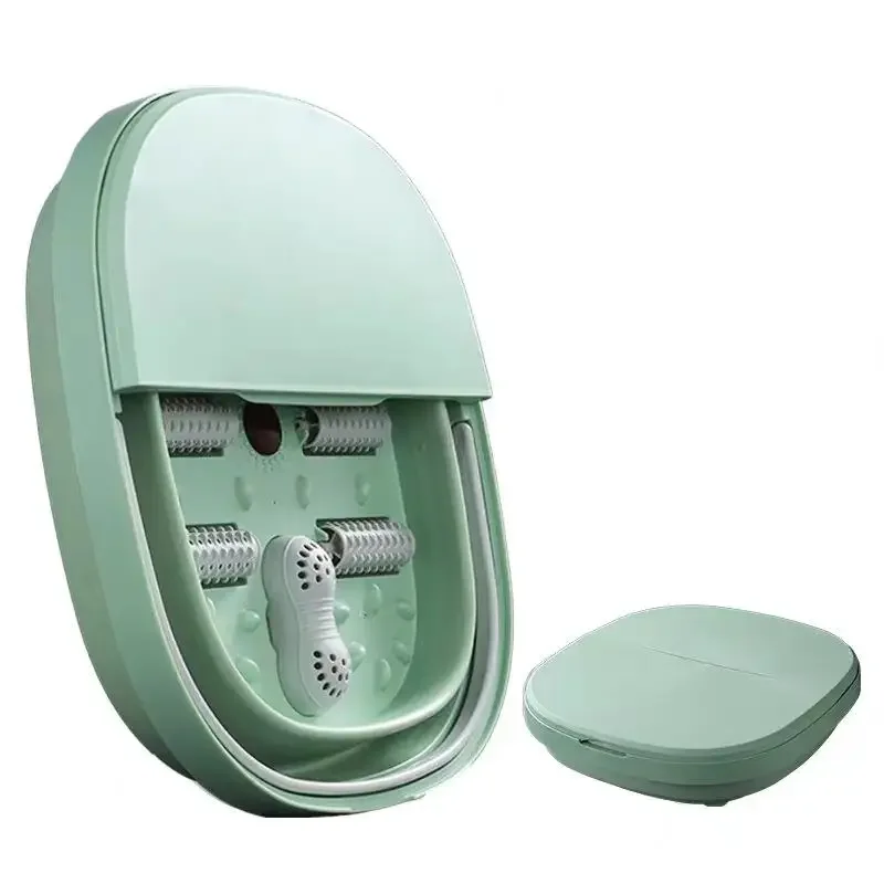 Portable automatic heating intelligent constant temperature folding foot bathtub red light foot bath bucket bucket basin