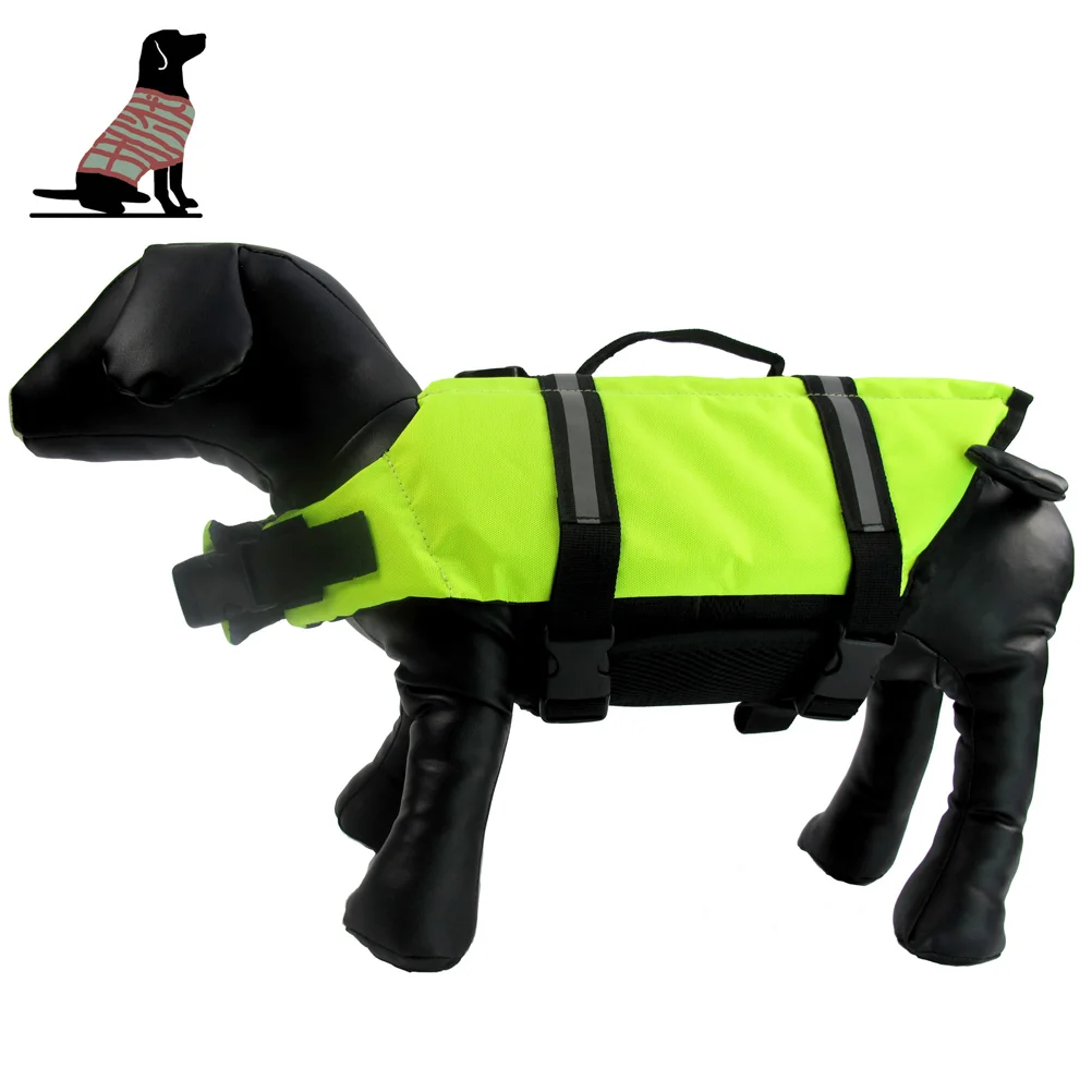 

Light-reflecting Dog Buoyancy Preserver for Doggy Puppy Size XS (Green)
