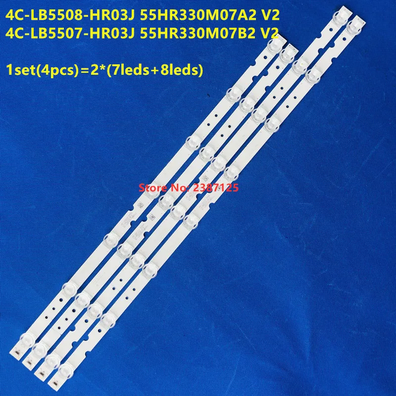 LED 백라이트 스트립, 4C-LB5507-HR03J, 4C-LB5508-HR03J, 55P65US, 55U3800C, 55P65, 55D6, 55F6, 55L2, 55DP603, 55DP602, 55DP60