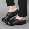 STRONGSHEN Men Waterproof Oilproof Chef Shoes Hotel Kitchen Anti-Slip Work Shoes Restaurant EVA Garden Clogs Working Flat Shoes 5