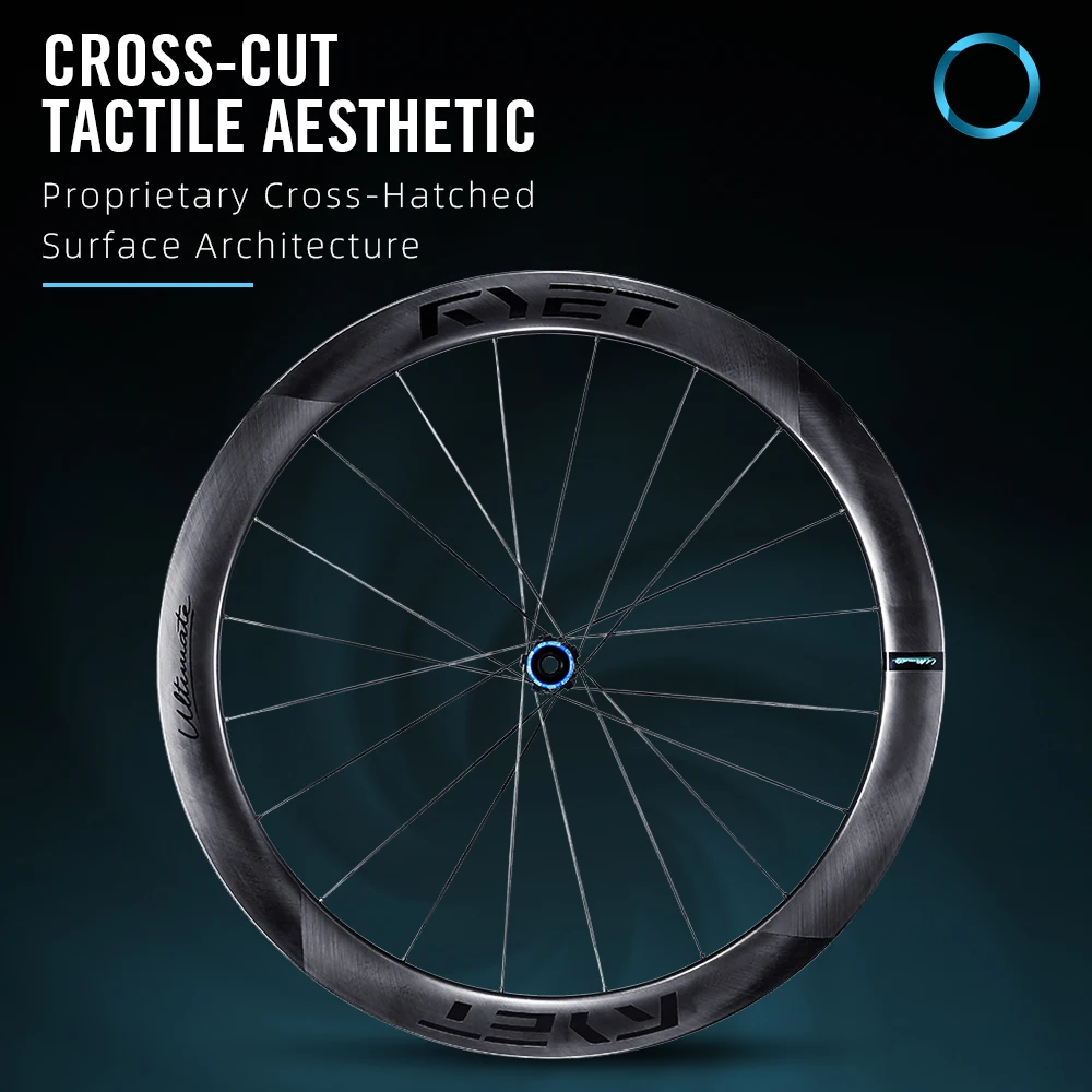 RYET 1050g フルカーボンロードホイールセット超軽量エアロ