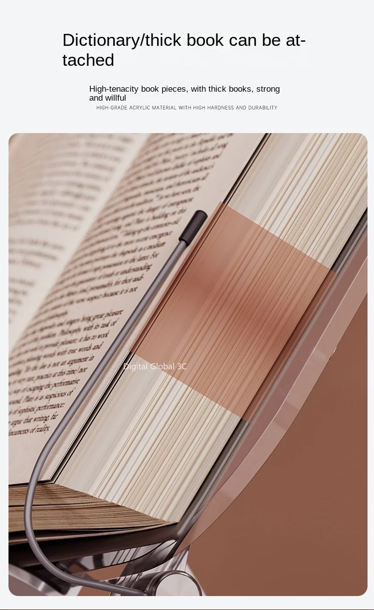 alturas ângulos cookbook suporte mesa leitura para