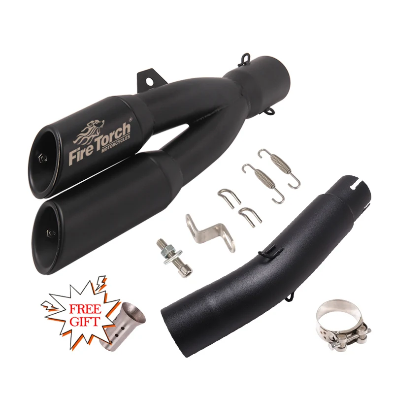 Slip On For HONDA Rebel 500 300 CM500 CM300 CMX500 CMX300 2017 - 2023 Motorcycle Exhaust Pipe 51MM Muffler DB Killer Escape Moto - Image 3