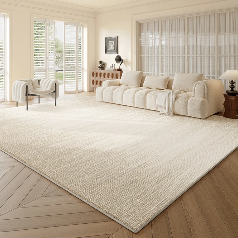 Living Room Cream Style Carpet Bedroom Bedside Light Luxury High End Carpets Sofa Coffee Table Waterproof Non Slip Rug 러그 ковер 4