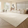 Living Room Cream Style Carpet Bedroom Bedside Light Luxury High End Carpets Sofa Coffee Table Waterproof Non Slip Rug 러그 ковер 4