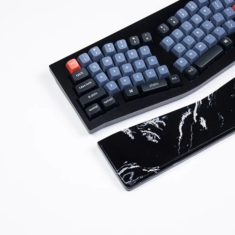Mifuny-teclado Ergonômico Personalizado Pad Descanso de Mão Mármore Adequado para q8 Q10 Alice Pro Teclado Mecânico - Imagem 6