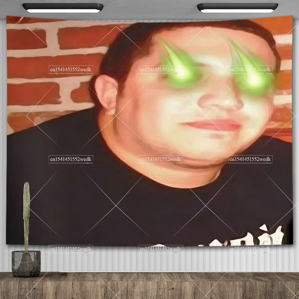 Sal Vulcano Meme Flags Wall Tapestry Funny Impractical Jokers Tapestry Aesthetic Room Decor Party Backdrops Bedroom Wallpapers