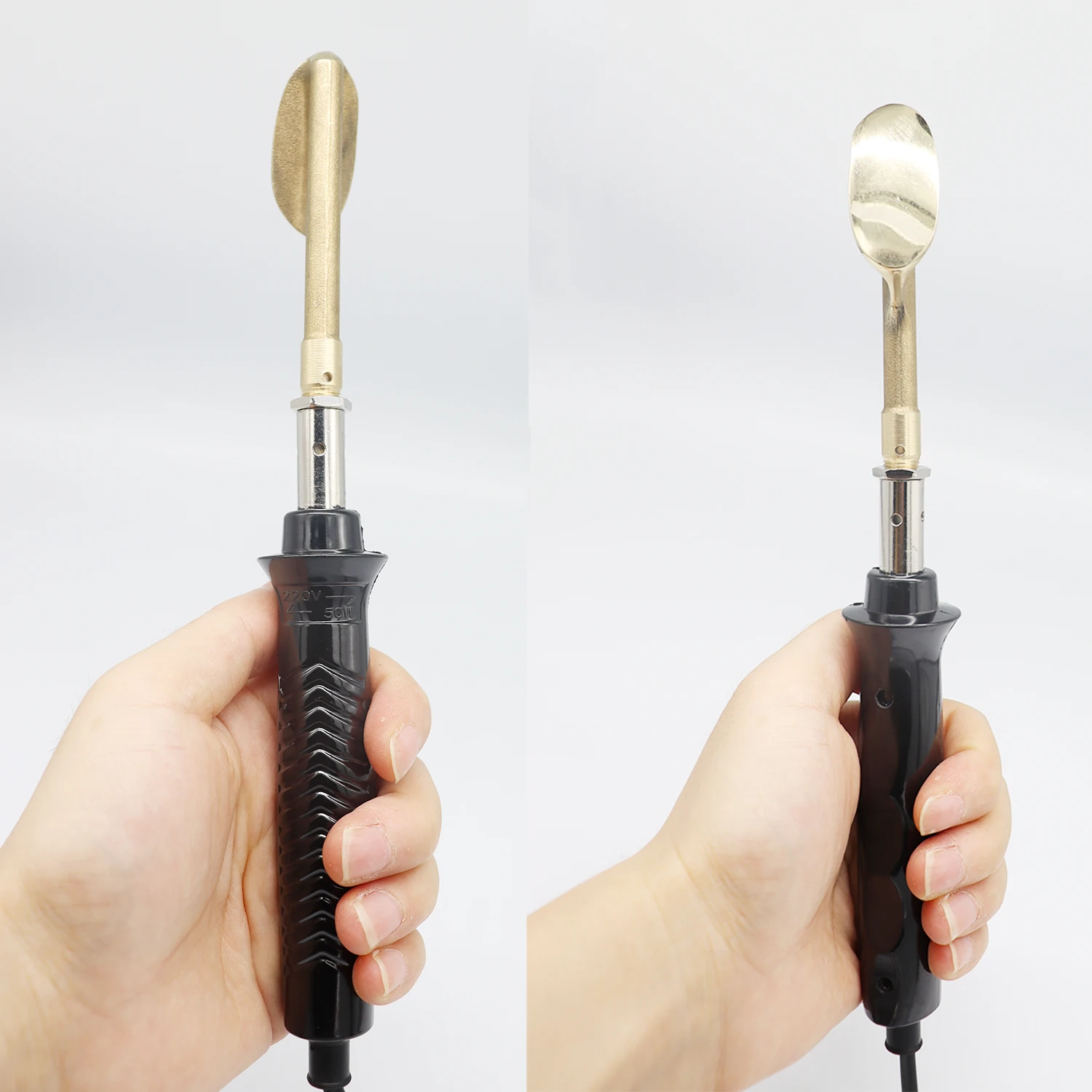 Soldering Iron Electric With Plastic Handle Flat Tip For Car Bumper Repair Auto Handheld Plastic Welding Machine
