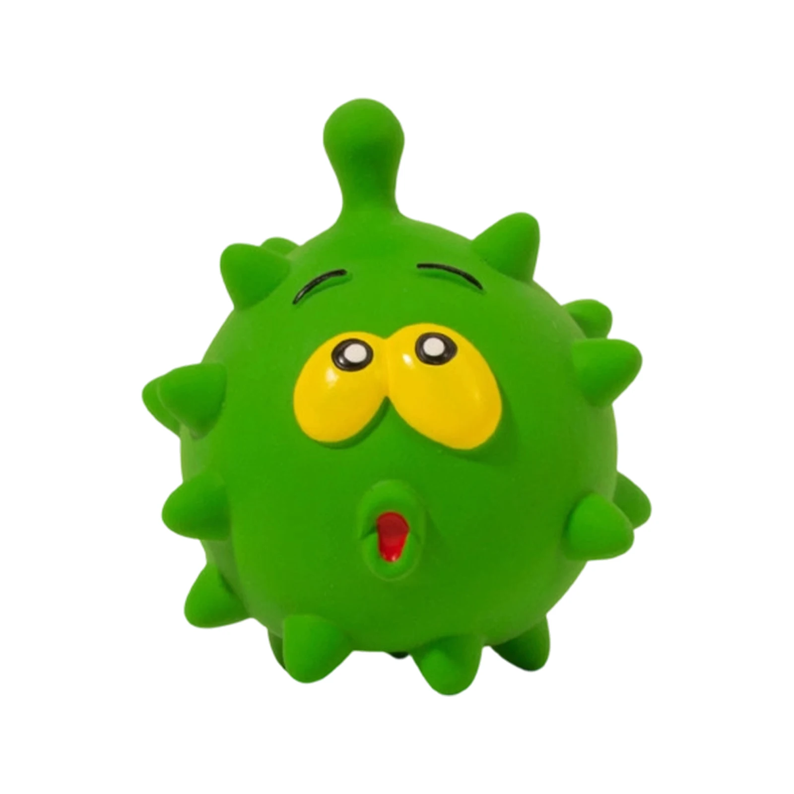 Piepende spiky bal hondenspeelgoed voor tandreiniging honden_voghion.com