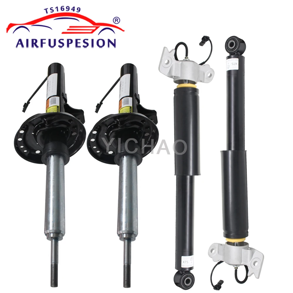 

4PCS Front + Rear Air Suspension Shock Absorber Strut w/Electric For Cadillac XTS 2013-2019 19300063 23101683 84326293 84326294