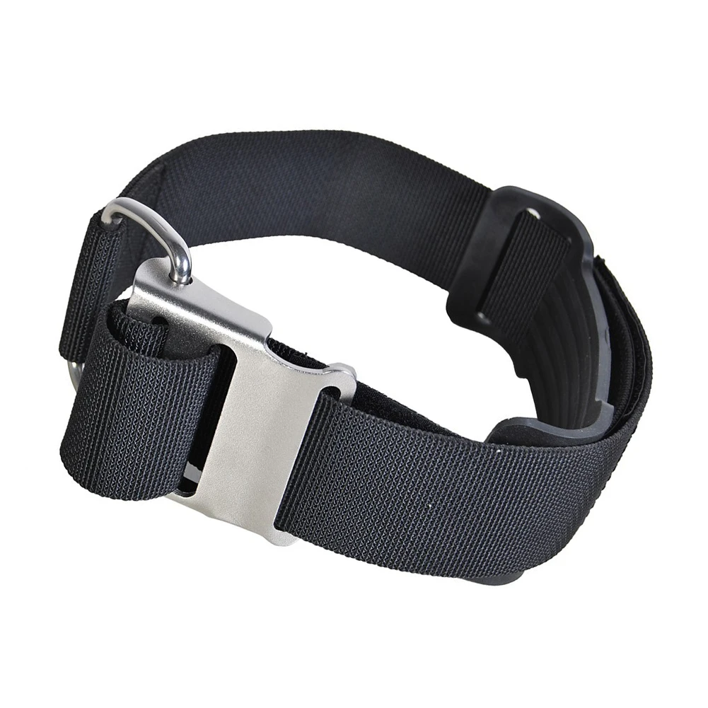 Nylon Scuba Diving Tank Band with Stainless Steel Cam Lock Buckle Compatible with For 12L Cylinder for Stable Dive Setup