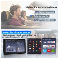 Autoradio sans fil Junsun CarPlay Android Auto pour Renault Duster Dacia Duster 2 2020-2021 Systèmes intelligents DSP SWC RDS GPS 4