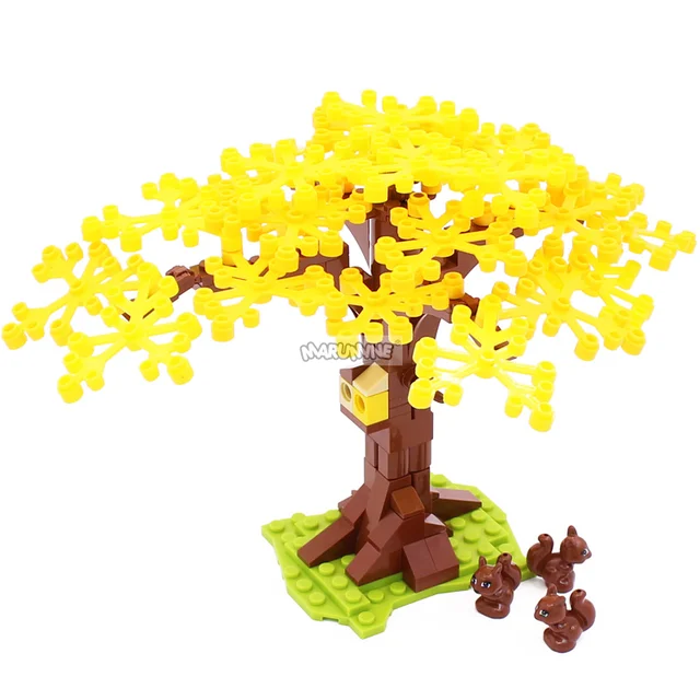 Marumine Animal Parts Building Blocks Squirrel 20PCS Compatible with 11568  DIY MOC Brick Forest Animals & Nature Accessories 4