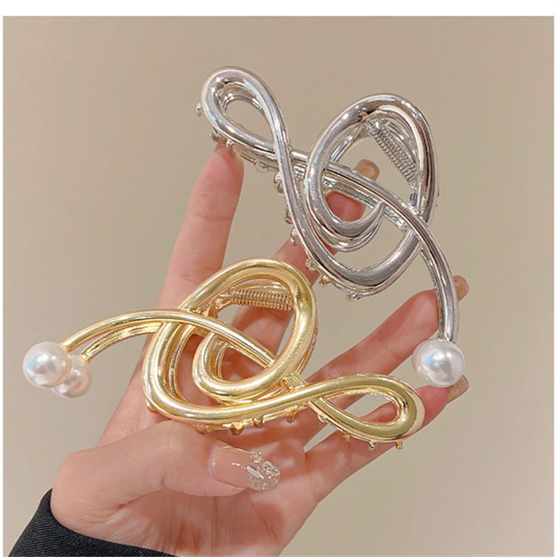 Music Note Design Hair Clip For Women, Jewelry Accessories, jewelry accessories hair accessory hair clip