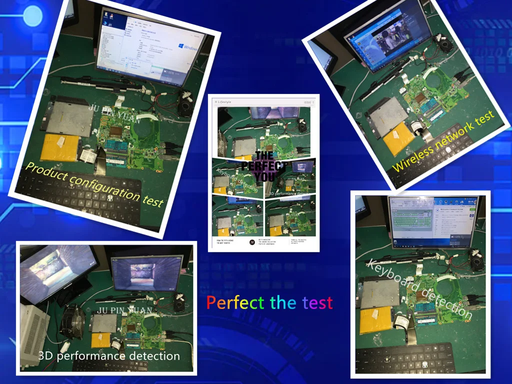 mainboard para hp notebook computador portátil totalmente testado