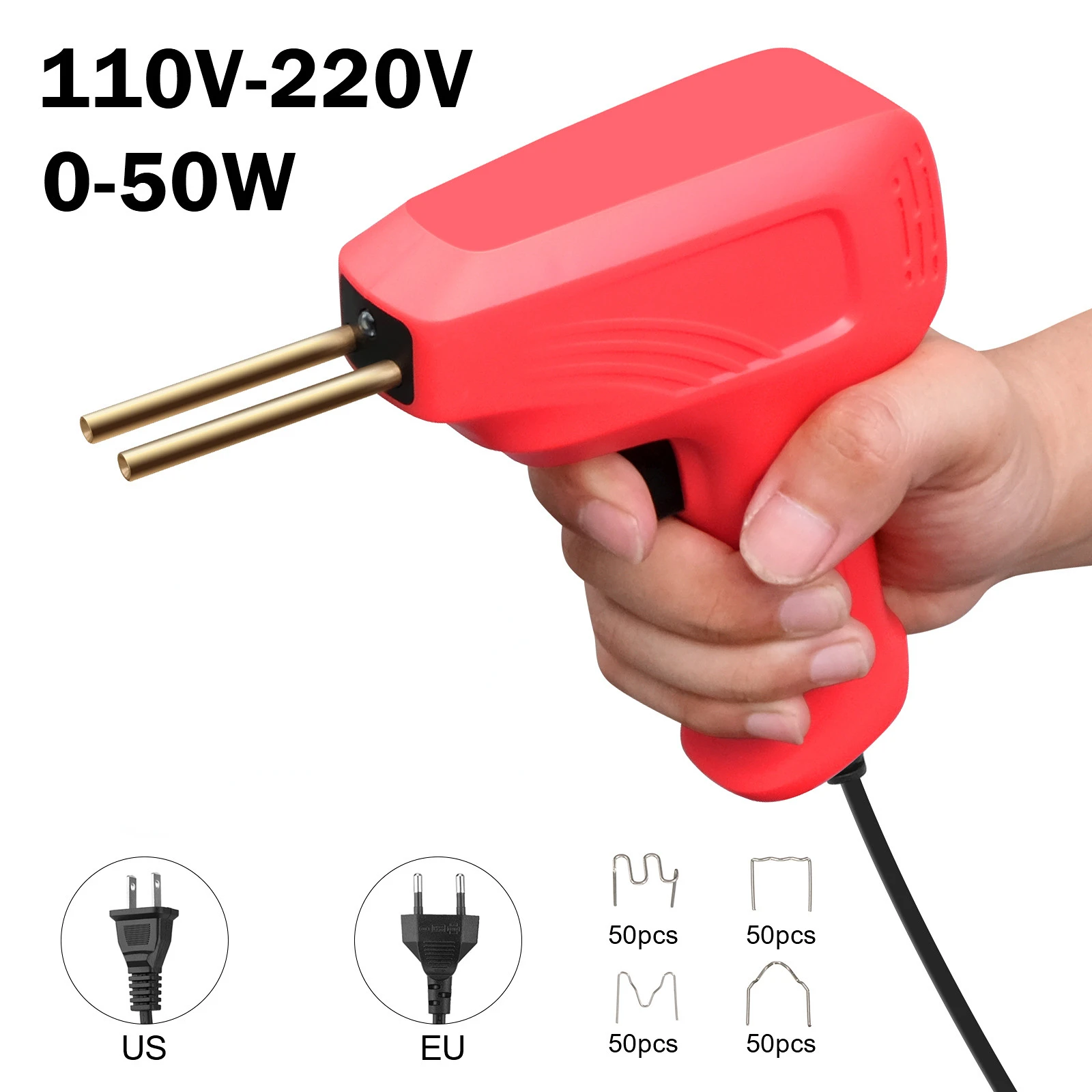 

Hot Stapler Plastic Welder Gun Welding Machine Soldering Iron for Plastic Staple PVC Repairing Machine Car Bumper Repair Tools