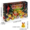2024 Christmas Rubber Duck Advent Calendar 24 Days of Christmas Rubber Duck Set for Kids Christmas Party Favors 6