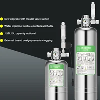5L 2L 1L Aquarium CO2 Generator System Carbon Dioxide Reactor Kit with Solenoid Valve Bubble Counter for Aquarium Plants 1