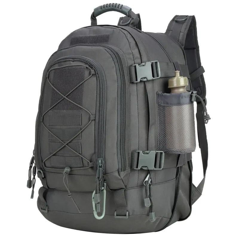 65L Large Capacity Outdoor Tactical Backpack Men Backpacks Molle Rucksack Waterproof Climbing Bag Tr