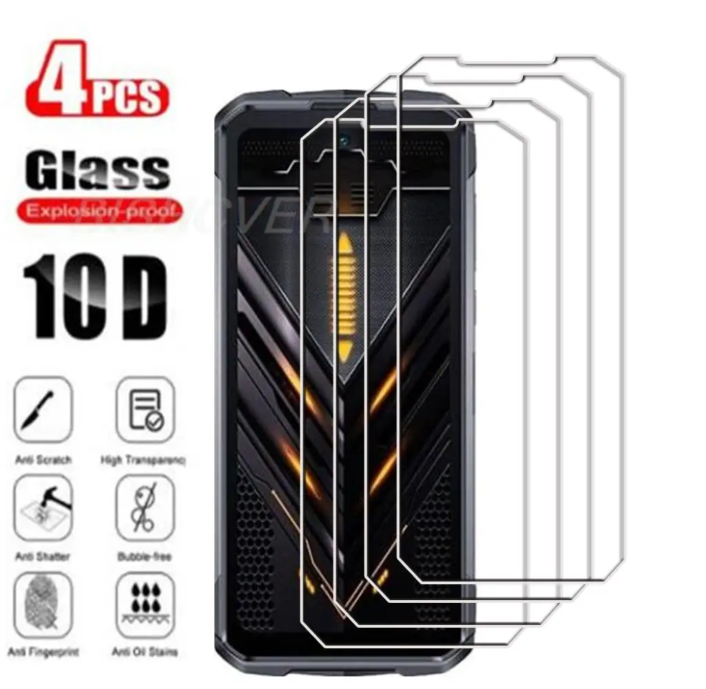 

4Pcs Tempered Glass FOR Hotwav Cyber X Pro 6.78" CyberXPro CyberX XPro Screen Protector Protective Glass Film