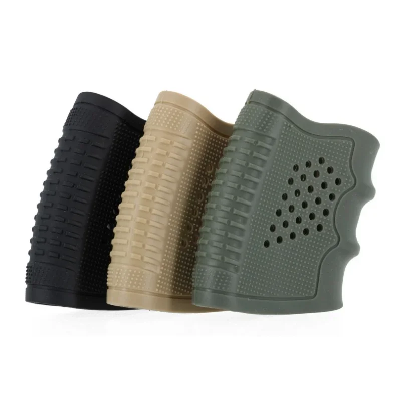 Pistol Holster Tactical Rubber Grip Holster Suitable for Glock Rubber Sleeve Cover Most Glock Handgun M4 5.56 Pouch Holder Hunting Pistol Gun