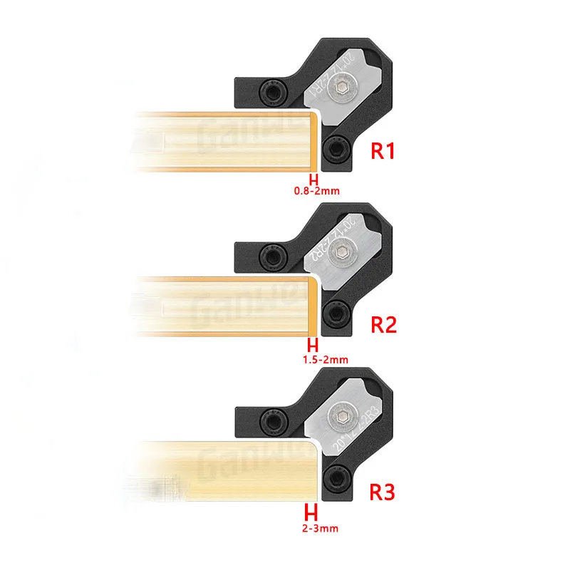 알루미늄 합금 라운드 코너 트리밍 도구, 가구 보드 엣지 밴딩 스트립, 직각 아크 수리공, 목공 수공구