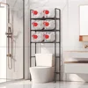 Non porous Washing Machine Stand Floor standing Toilet Storage Rack Multi-layer Bathroom Storage Shelf For Bathroom Accessories 5
