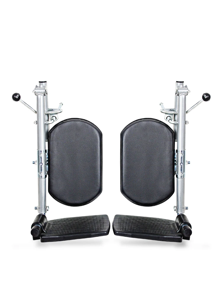 Wheelchair full leg right and left sde support foot pedal straight leg foot pedal protection board hanging