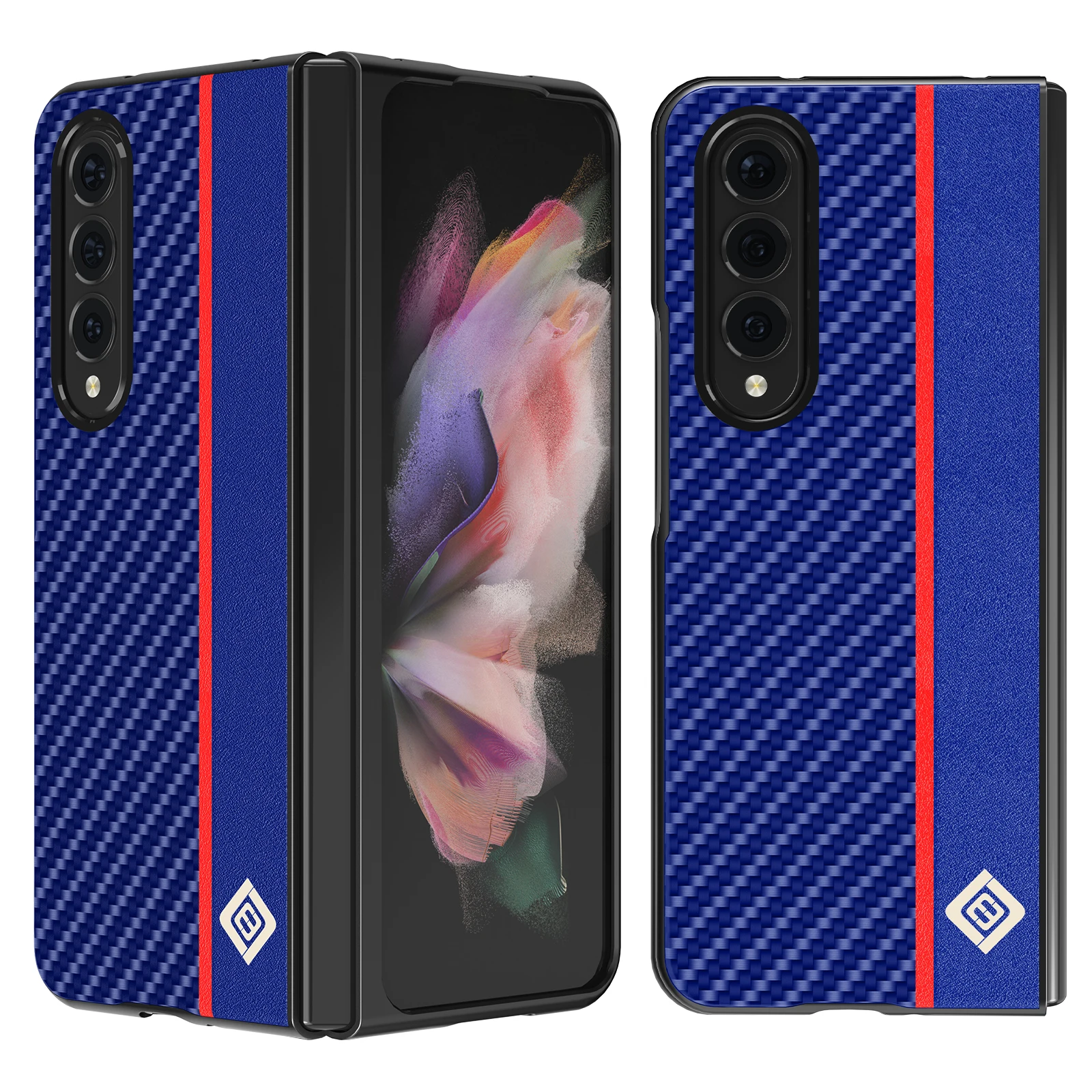 Custodia In Rilievo Cell Premium Per Samsung Galaxy Z Fold3 5G Cover In Tinta Unita Resistente Ai Graffi Per Custodia Samsung Z Fold3 Zfold3 5G