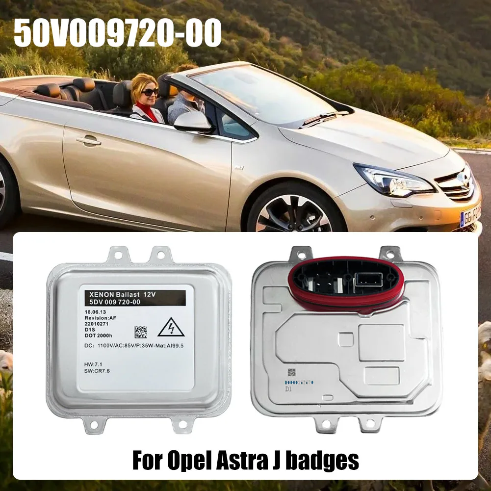 

New Xenon Ballast Control Unit For Opel Astra J Insignia BMW Skoda 5DV009720-00 5DV 009 720 00 1232335 5DV00972000