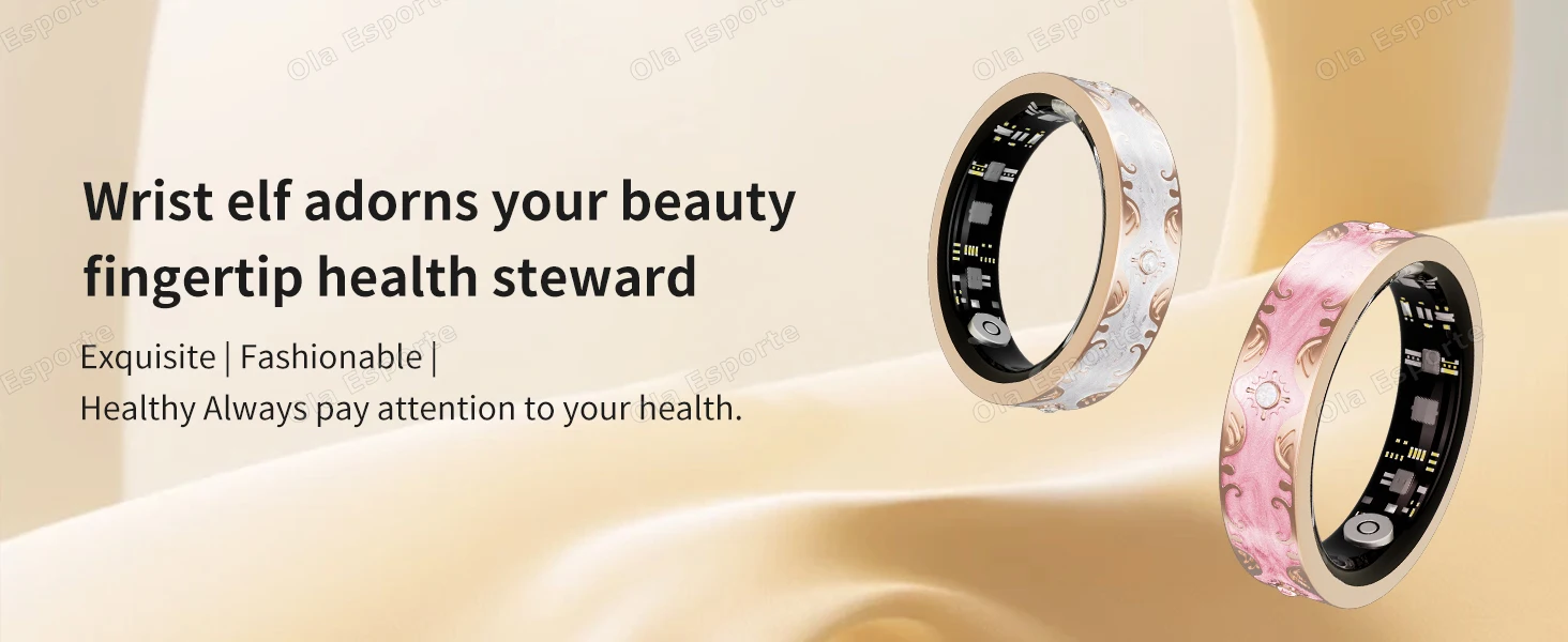 Smart Ring For Health Management Blood Pressure Heart Rate Sleep_voghion.com