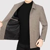 2024 High Quality Fashion Handsome All Fashion Spring New Jacket Jacket for Men Middle-aged Business Casual Lapel Top Dad Suit 3
