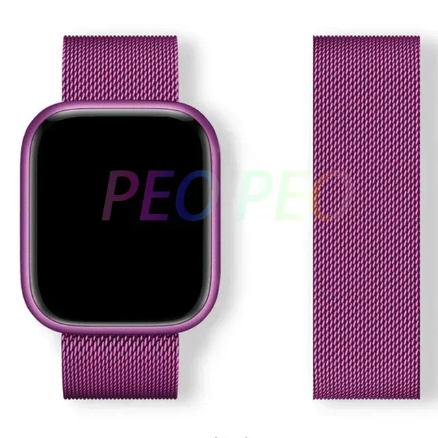 Milanese Loop Metal Bracelet for Smartwatch - Premium Adjustable Strap