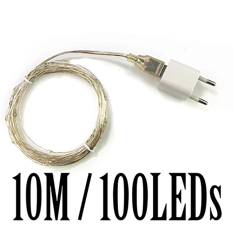 Waterproof LED String Lights for Outdoor Holiday and Wedding Decoration