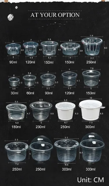 Wholesale 100 Clear Disposable Plastic Pudding Cappuccino Cups With Lid  Ideal For Weddings, Birthdays, And Parties From Oopp, $15.61