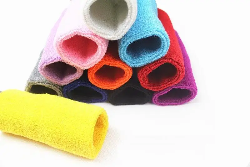 Cotton Sweatband Wristband for Tennis Basketball Running Gym