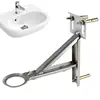 Undercounter Sink Brackets Kitchen Sink Brackets 9-12.5inch Adjustable Undercounter Basin Bracket Bathroom Sink Basin Support 1