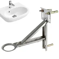 Undercounter Sink Brackets Kitchen Sink Brackets 9-12.5inch Adjustable Undercounter Basin Bracket Bathroom Sink Basin Support 1